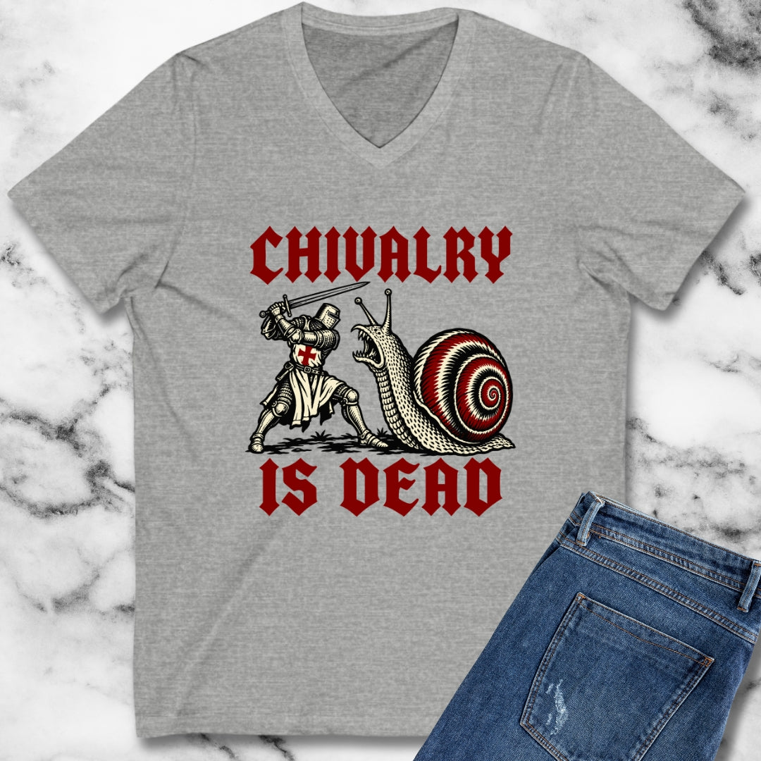 Chivalry Is Dead V-neck