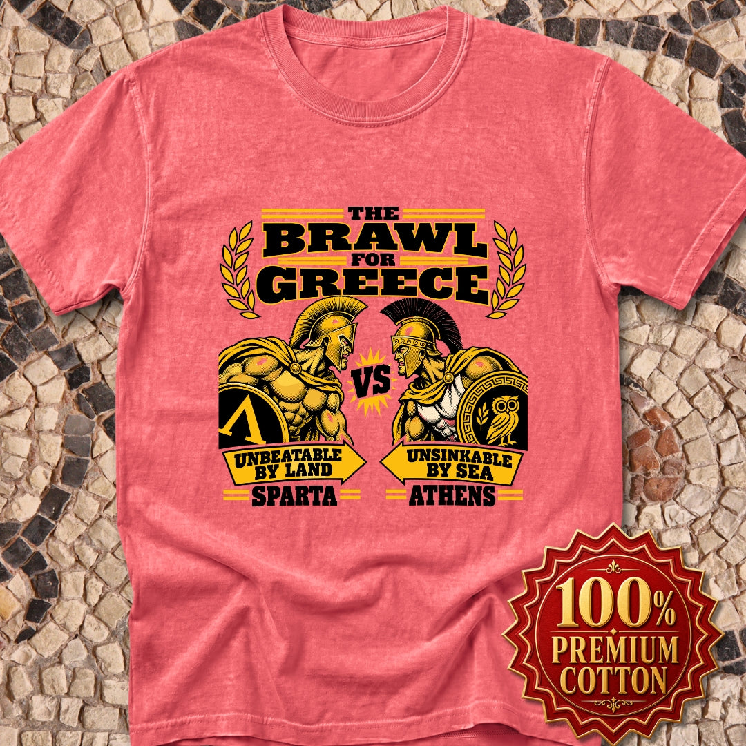 Brawl For Greece Premium Tee