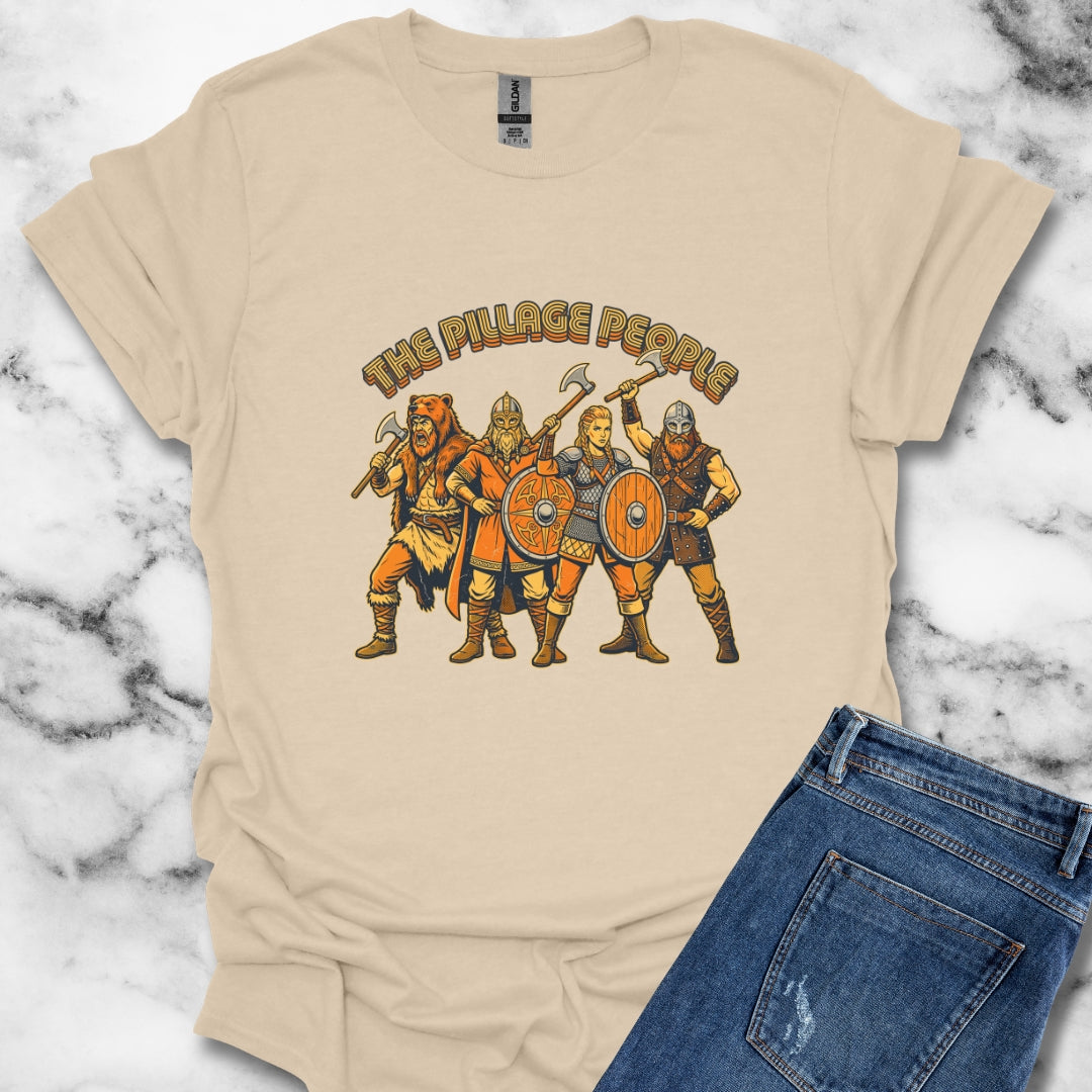 70's The Pillage People Vikings T-Shirt