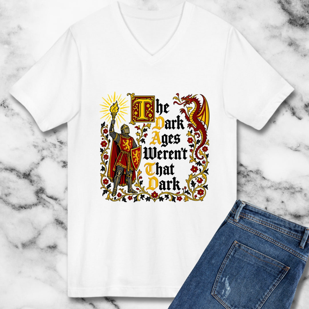The Dark Ages Weren't That Dark Knight V-neck