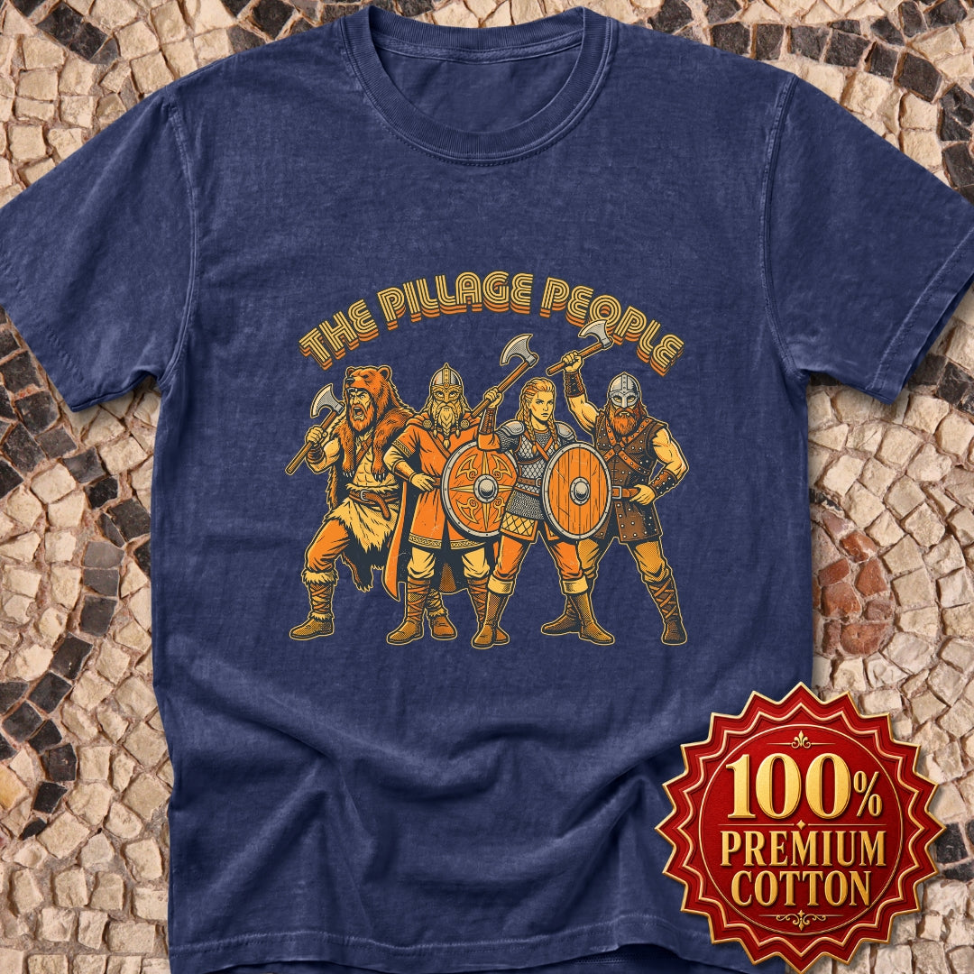 70's The Pillage People Vikings Premium Tee