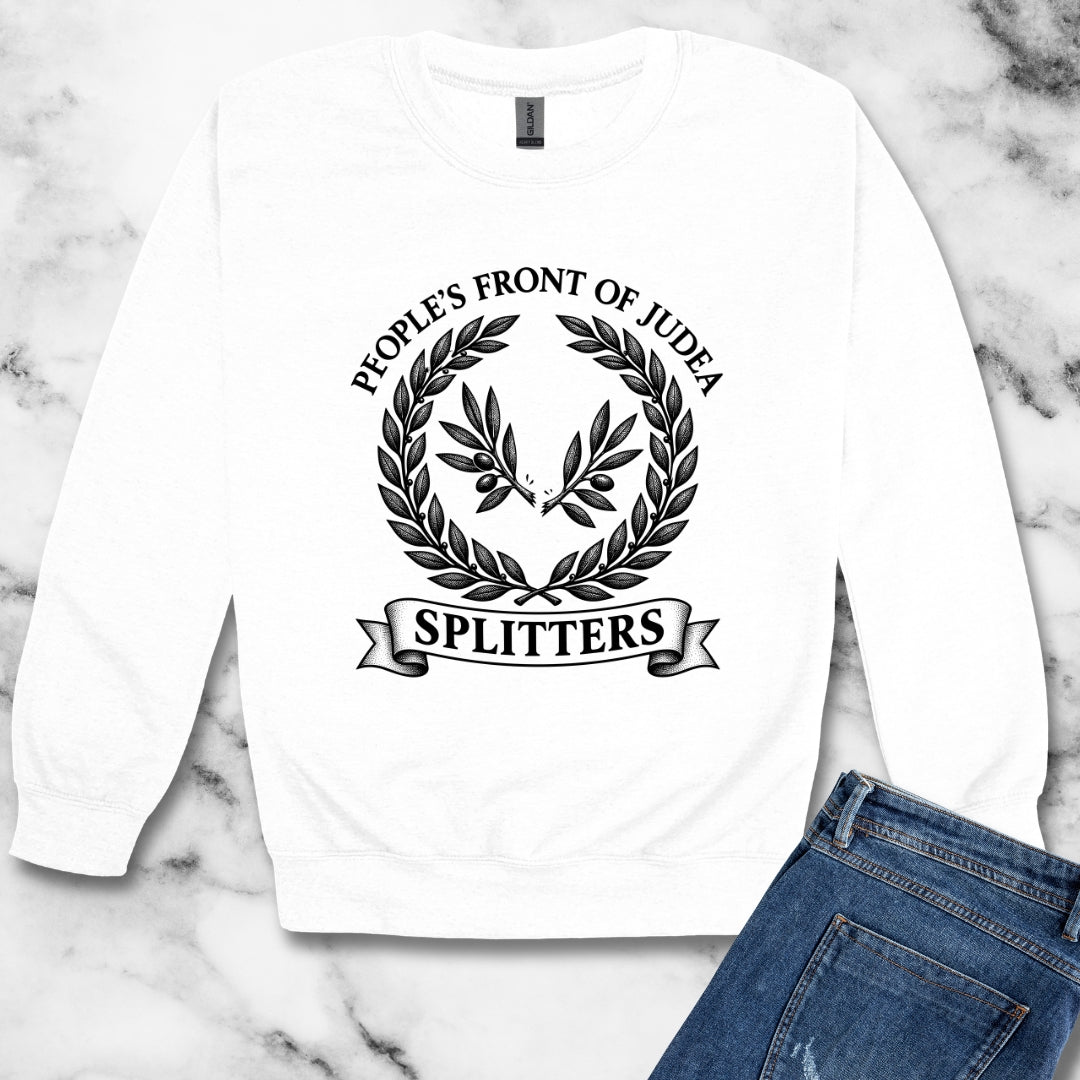 Splitters People's Front of Judea Crest Unisex Heavy Crewneck Sweatshirt