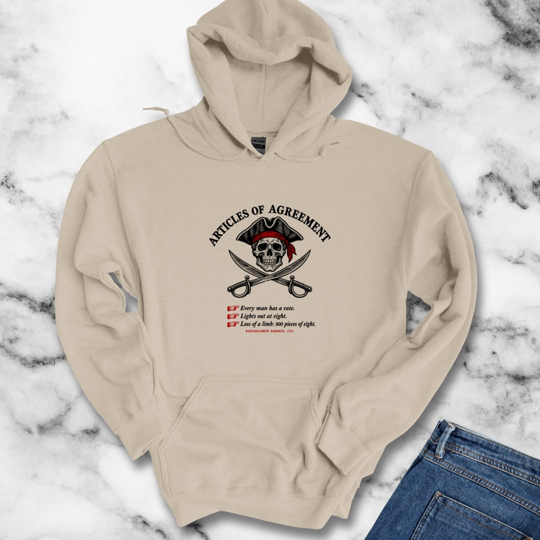 Articles of Agreement Pirate Code Hoodie