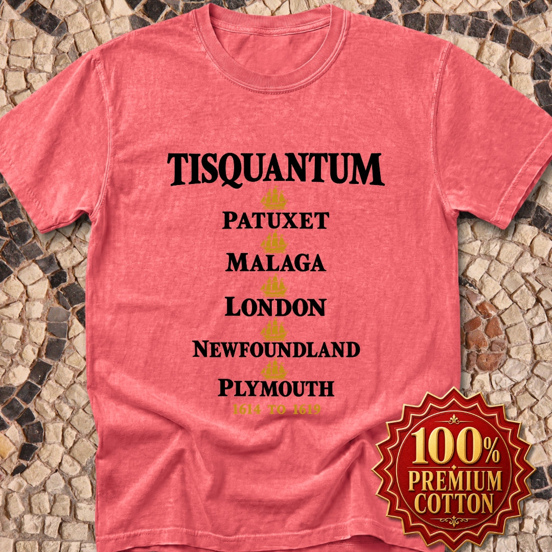 Tisquantum Route Map Premium Tee