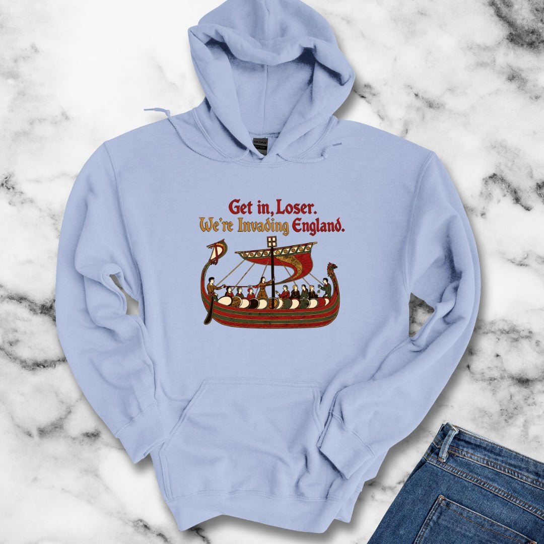 Get in Loser Norman Conquest Tapestry Hoodie
