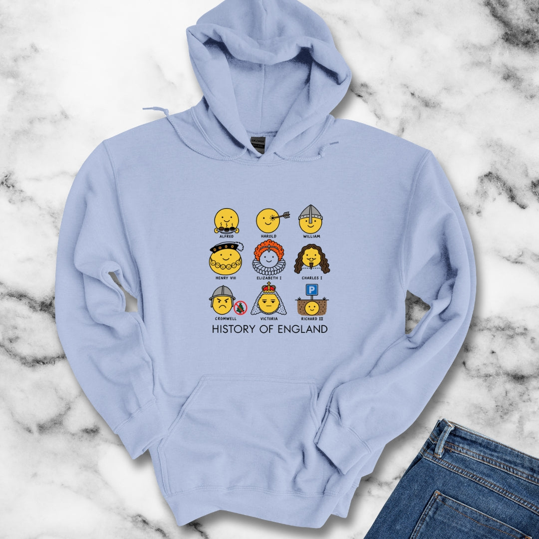 A Humorous History of England Grid Hoodie