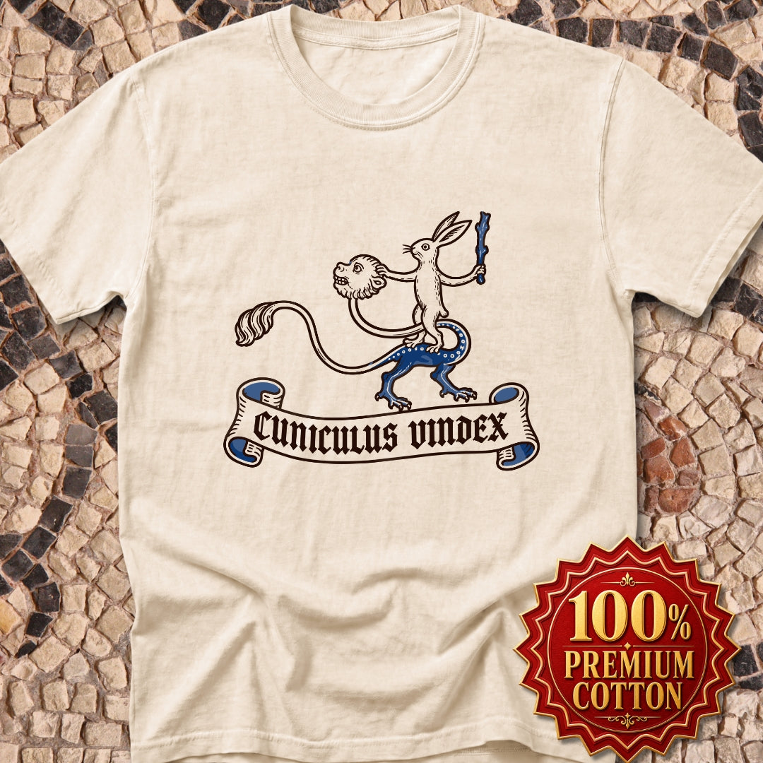 Cuniculus Vindex Medieval Emblem Premium Tee