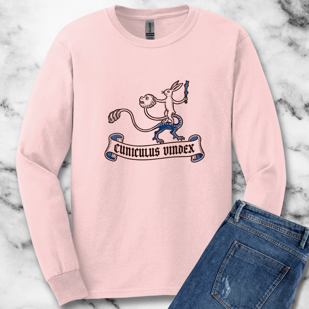 Cuniculus Vindex Medieval Emblem Unisex Long Sleeve Tee