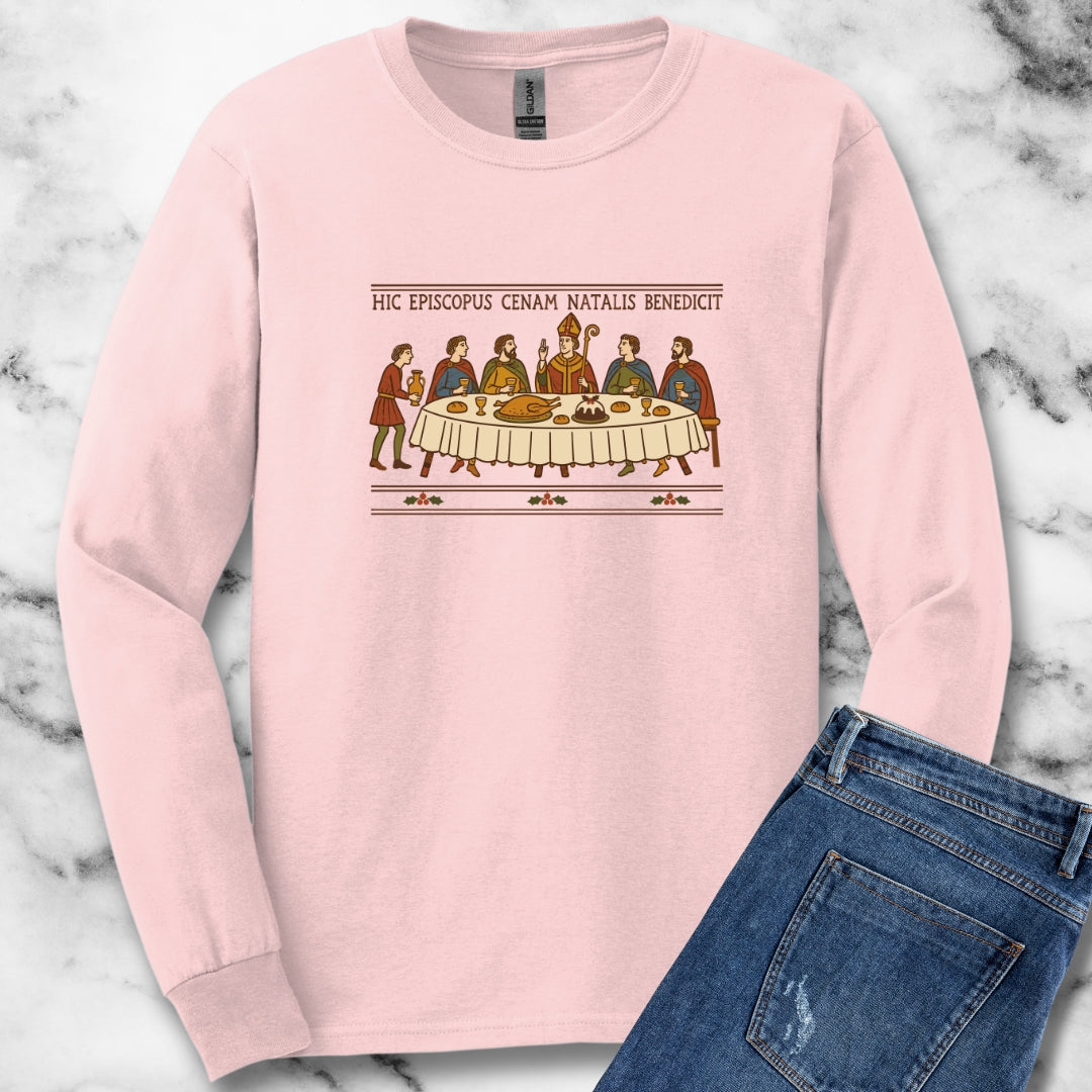 Bayeux Christmas Dinner Unisex Long Sleeve Tee