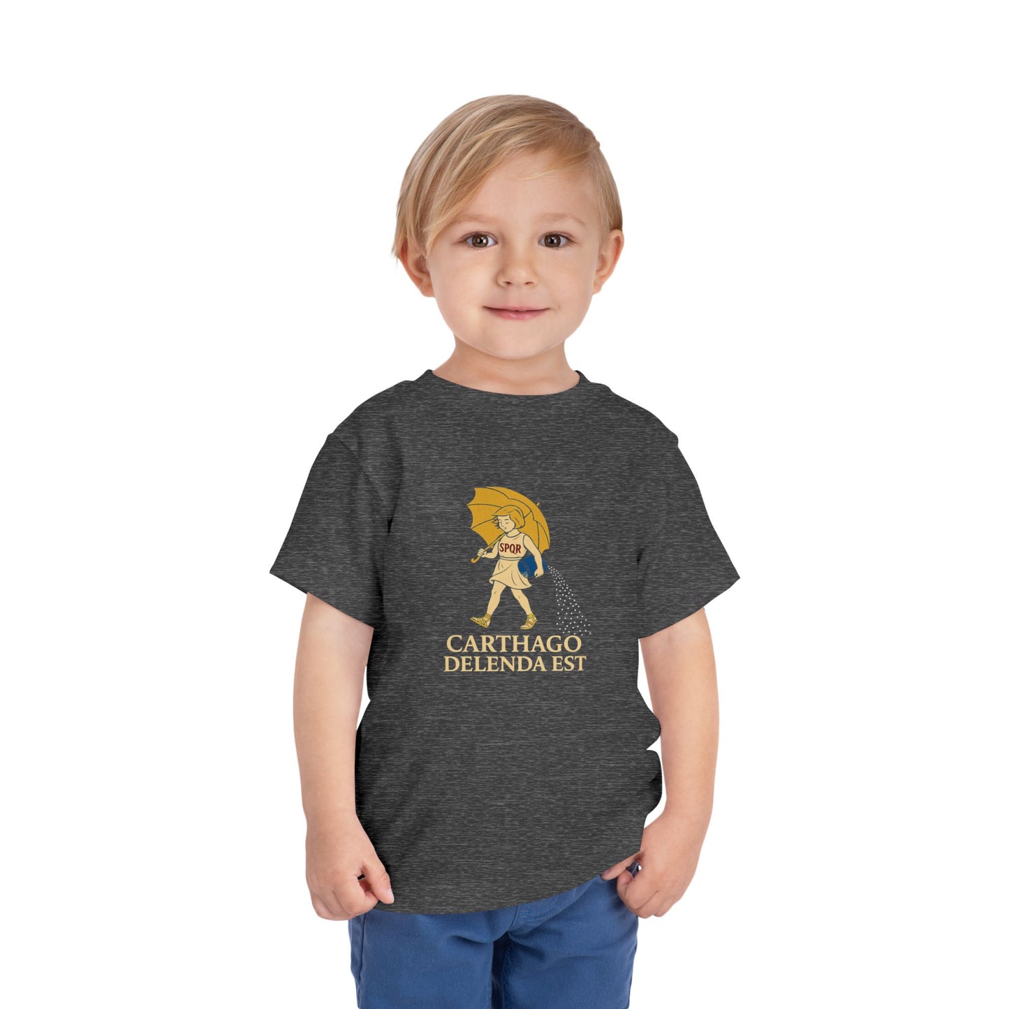 Carthago Delenda Est Toddler Short Sleeve Tee