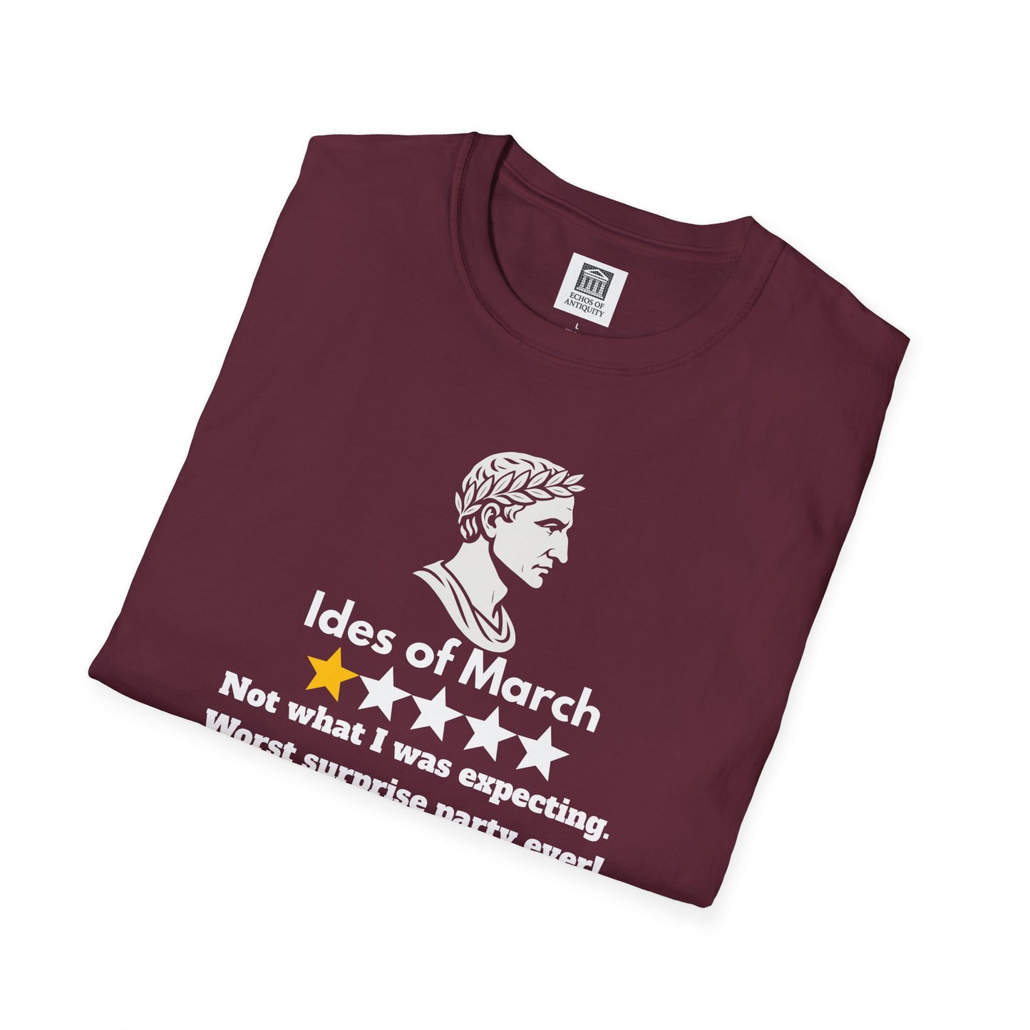 Julius Caesar Ides of March Review T-Shirt