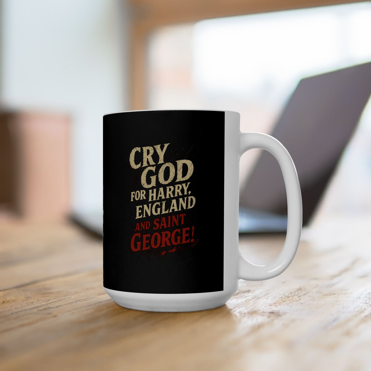 Cry God Harry St George Ceramic Mug, (11oz, 15oz)