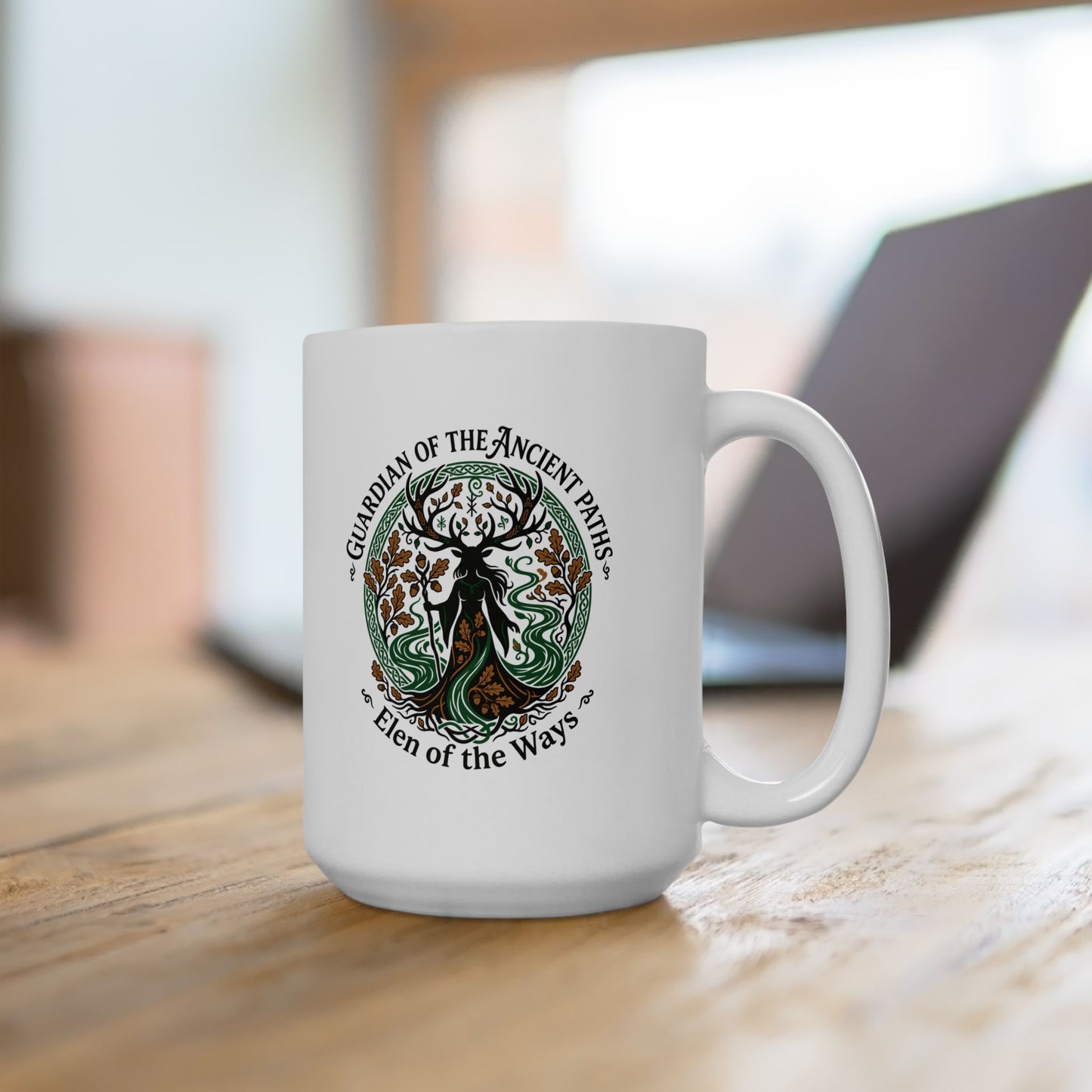 Elen of the Ways Guardian of the Paths Ceramic Mug, (11oz, 15oz)