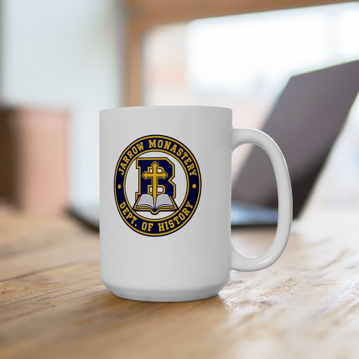 Jarrow Monastery Dept of History Ceramic Mug, (11oz, 15oz)