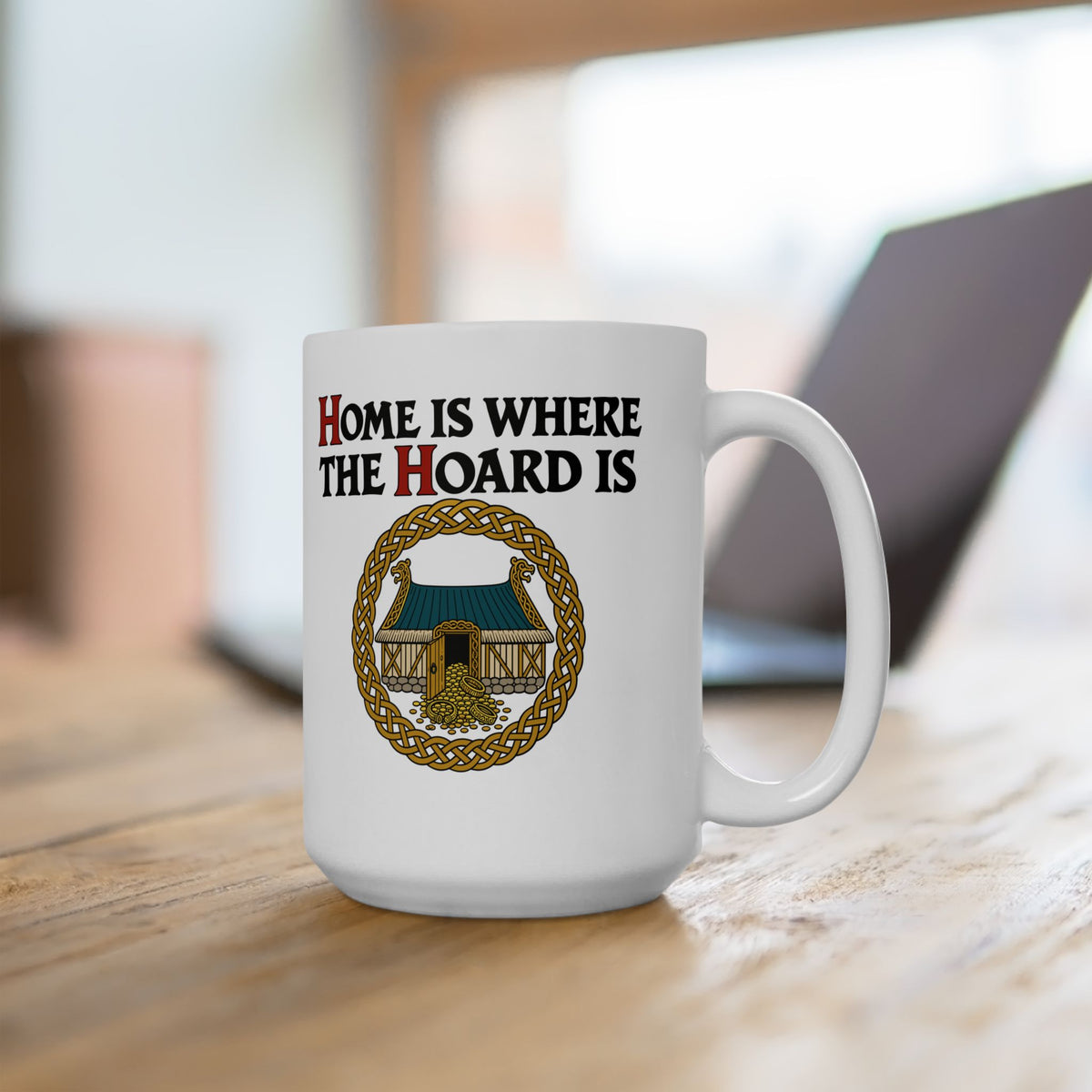 Home Is Where the Hoard Is Ceramic Mug, (11oz, 15oz)