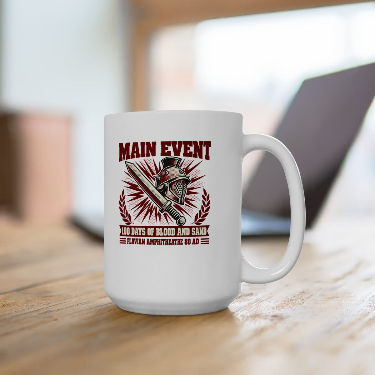 Flavian Main Event Ceramic Mug, (11oz, 15oz)