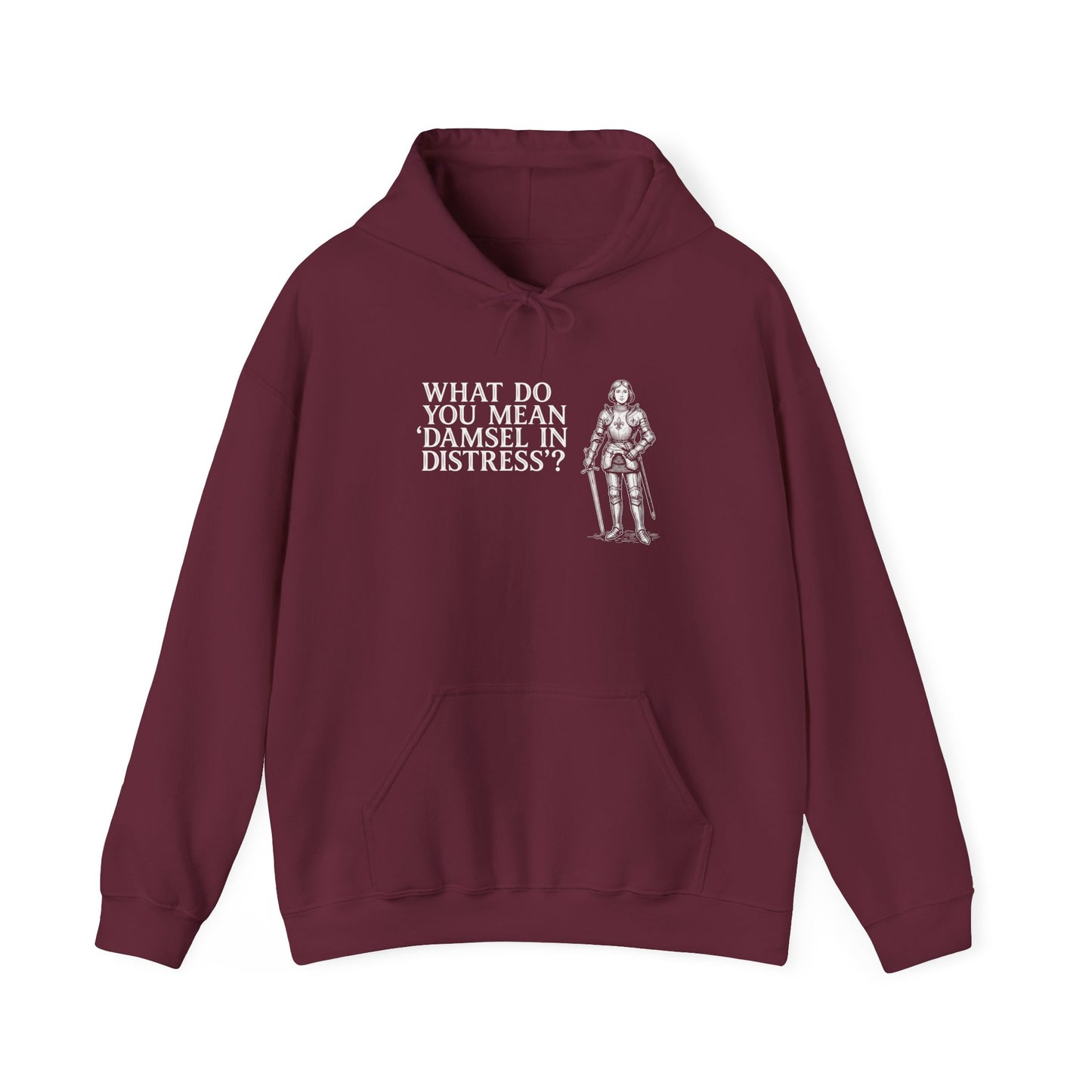 Joan of Arc Damsel in Distress Hoodie Sweatshirt