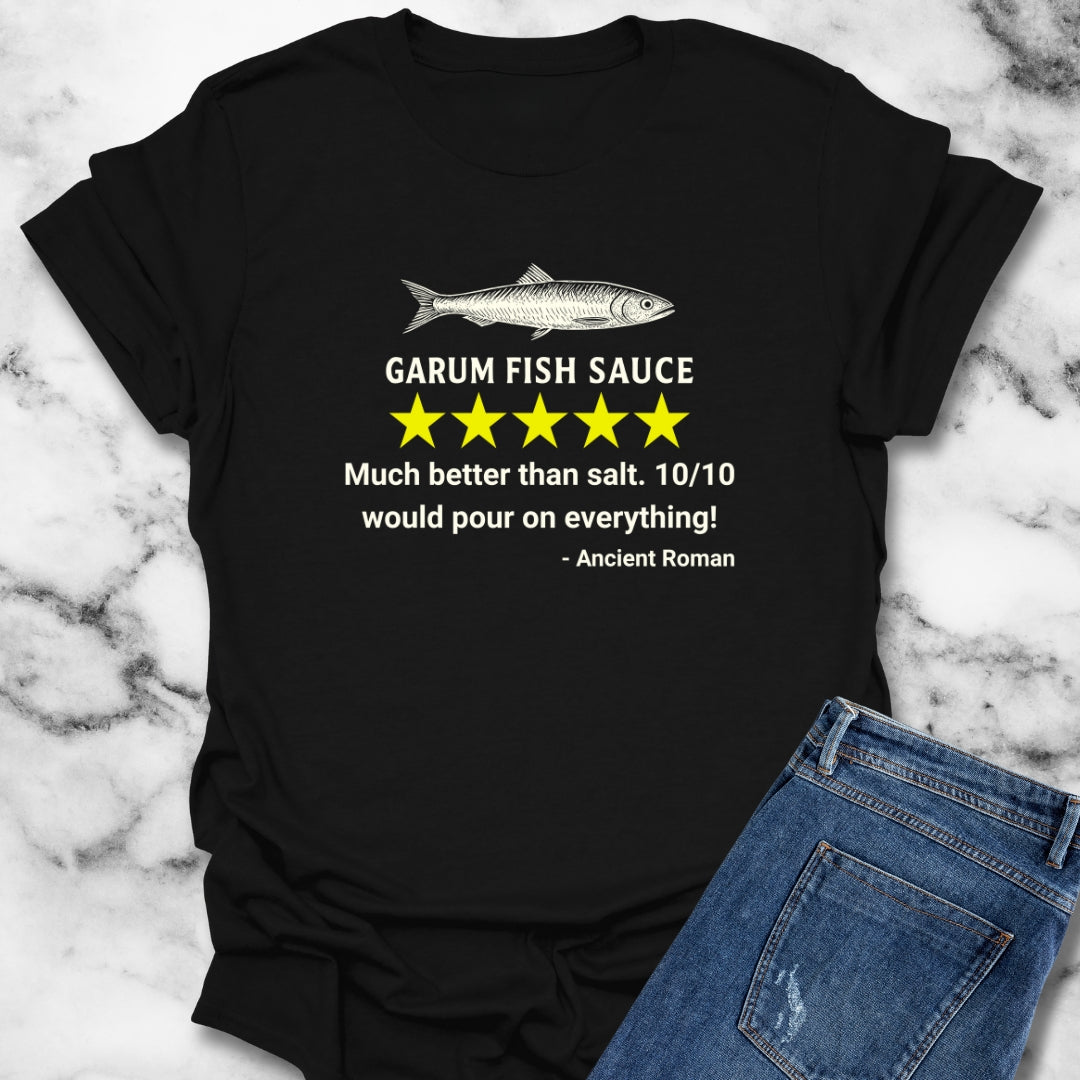 Garum Fish Sauce Review Unisex T-Shirt