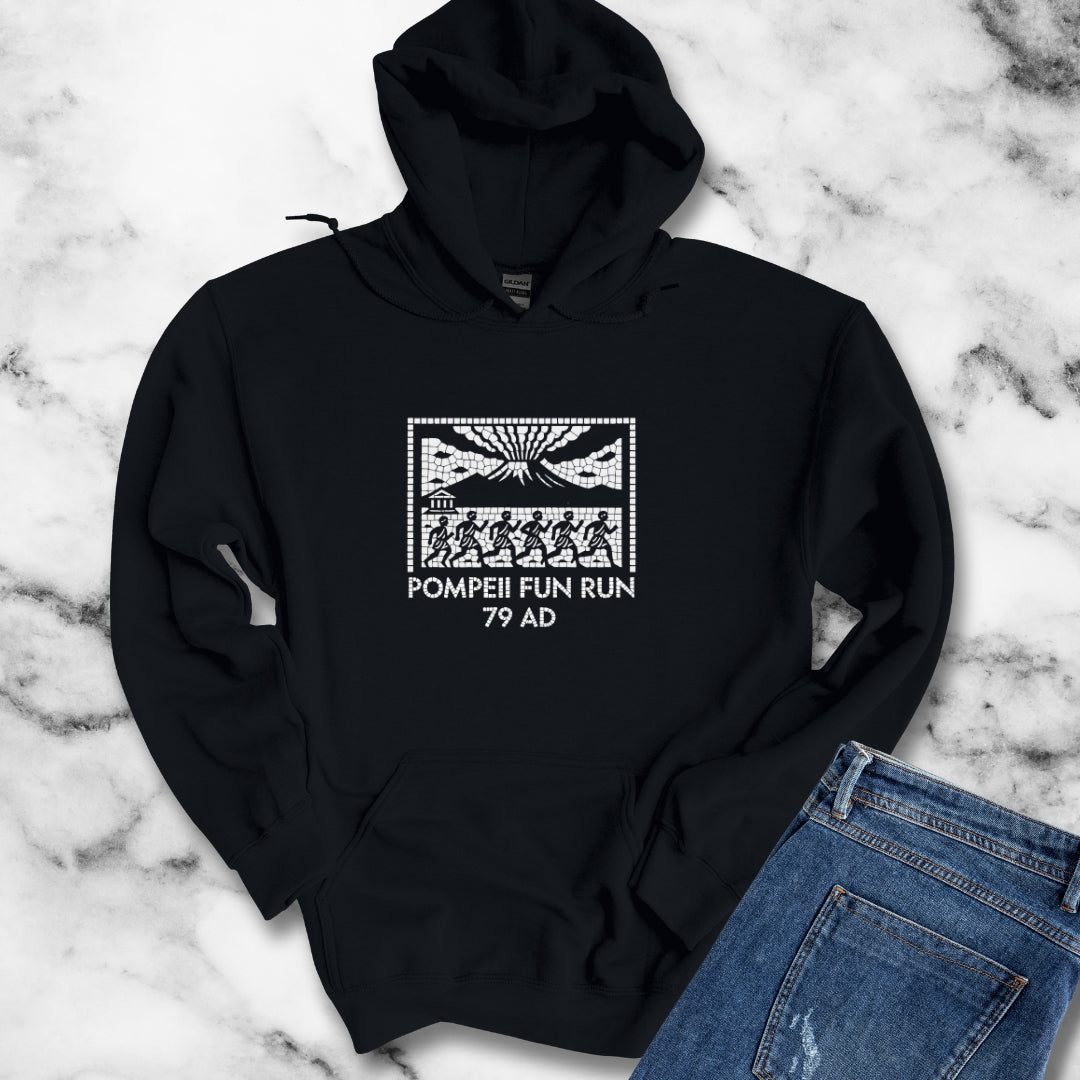 Pompeii Fun Run Mosaic Unisex Heavy Blend™ Hooded Sweatshirt