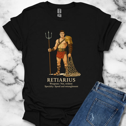 Retiarius Roman Gladiator T-Shirt