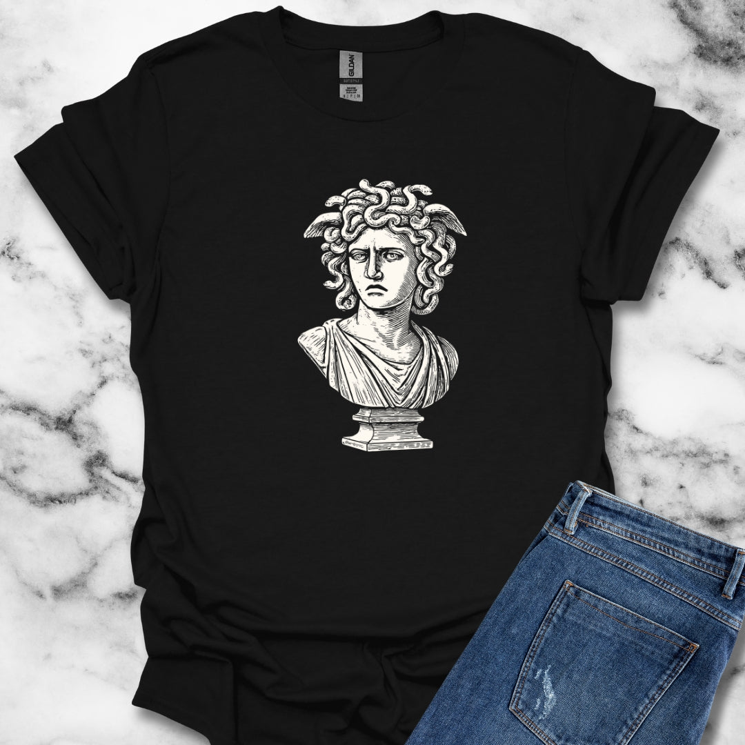 Bust Of Medusa T-Shirt