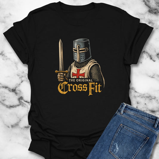 Knight Templar Crusader Original Cross Fit Unisex T-Shirt