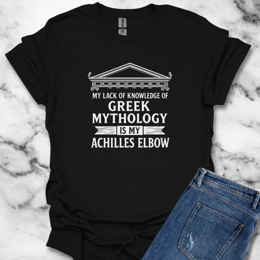 Greek Mythology Achilles Elbow T-Shirt