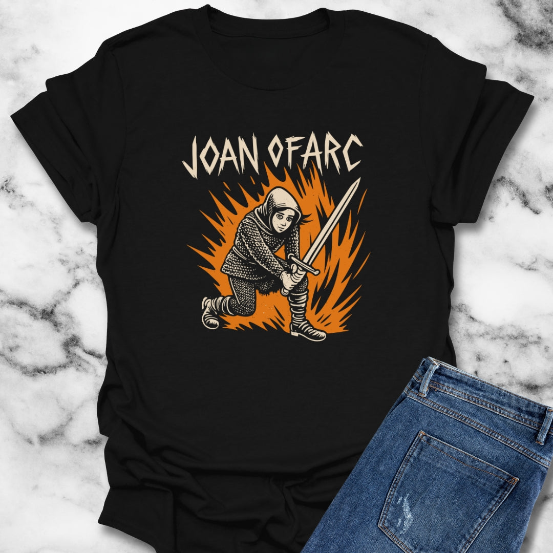 Joan of Arc 90's Punk Aesthetic T-Shirt