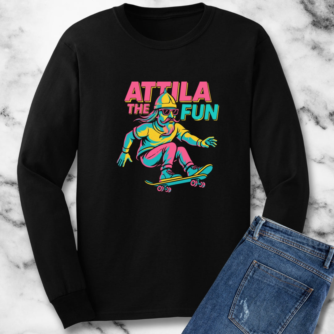 Attila the Fun Unisex Long Sleeve Tee