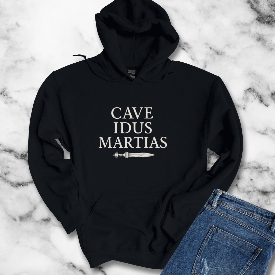 Beware Ides of March Latin Unisex Heavy Blend™ Hooded Sweatshirt