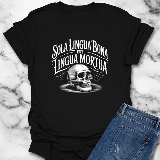 Latin Dead Language Quote T-Shirt