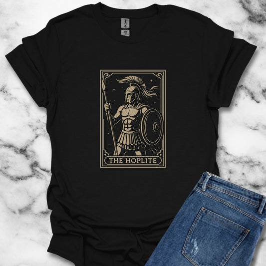 The Hoplite Tarot Card T-Shirt