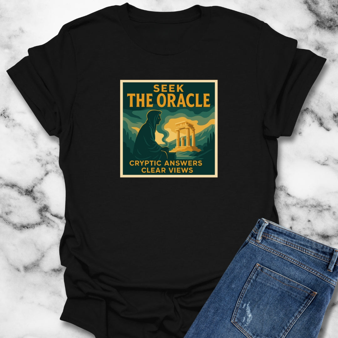 Seek the Oracle Vintage Ad T-Shirt