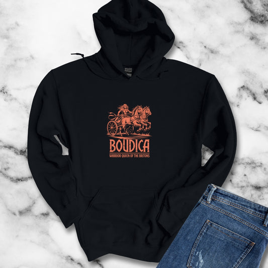 Boudica Warrior Queen Unisex Heavy Blendâ„¢ Hooded Sweatshirt