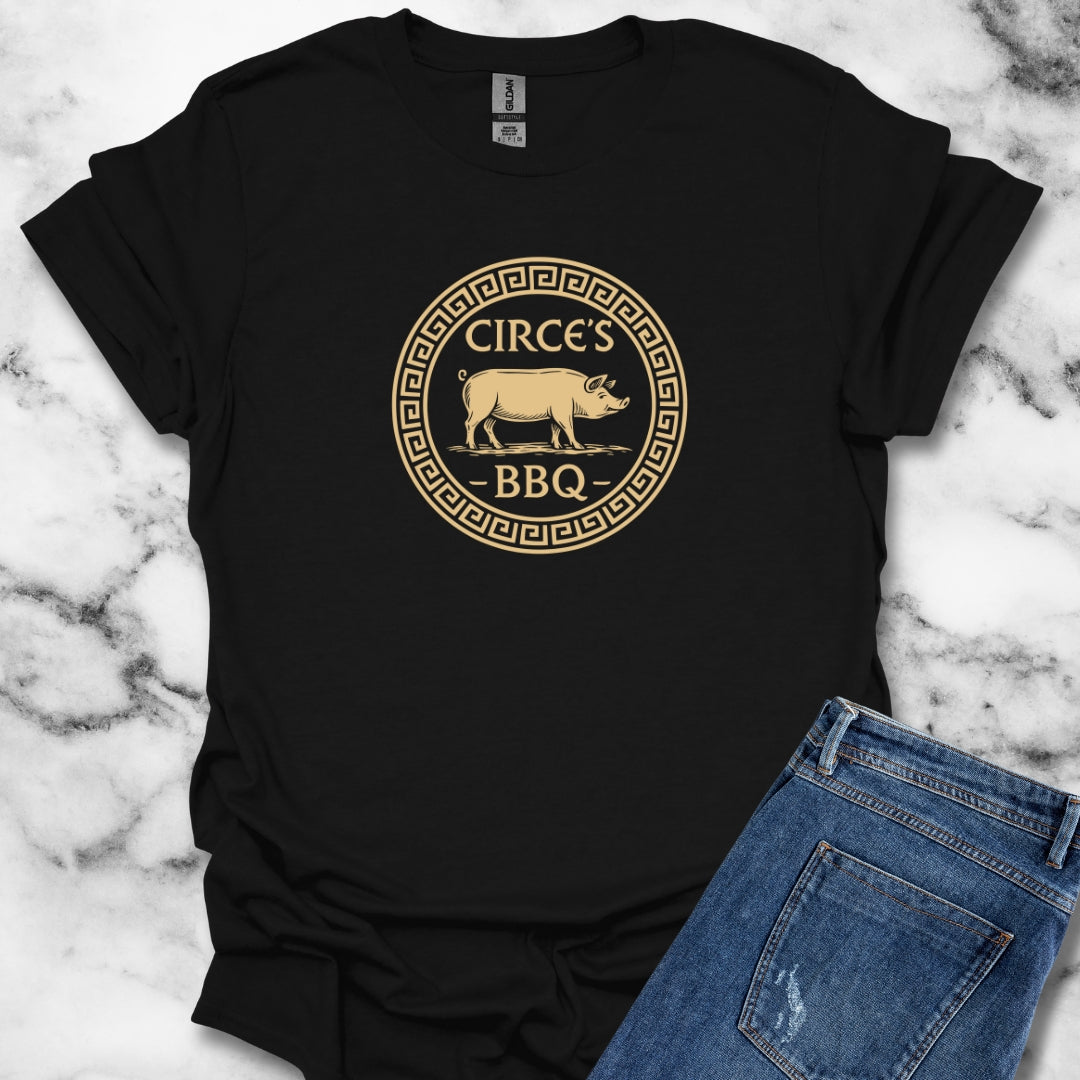 Circes BBQ Barbecued Pig T-Shirt