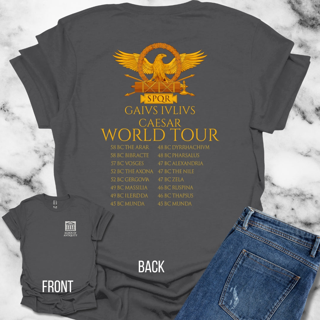 Gaius Julius Caesar World Tour Back Print T-Shirt