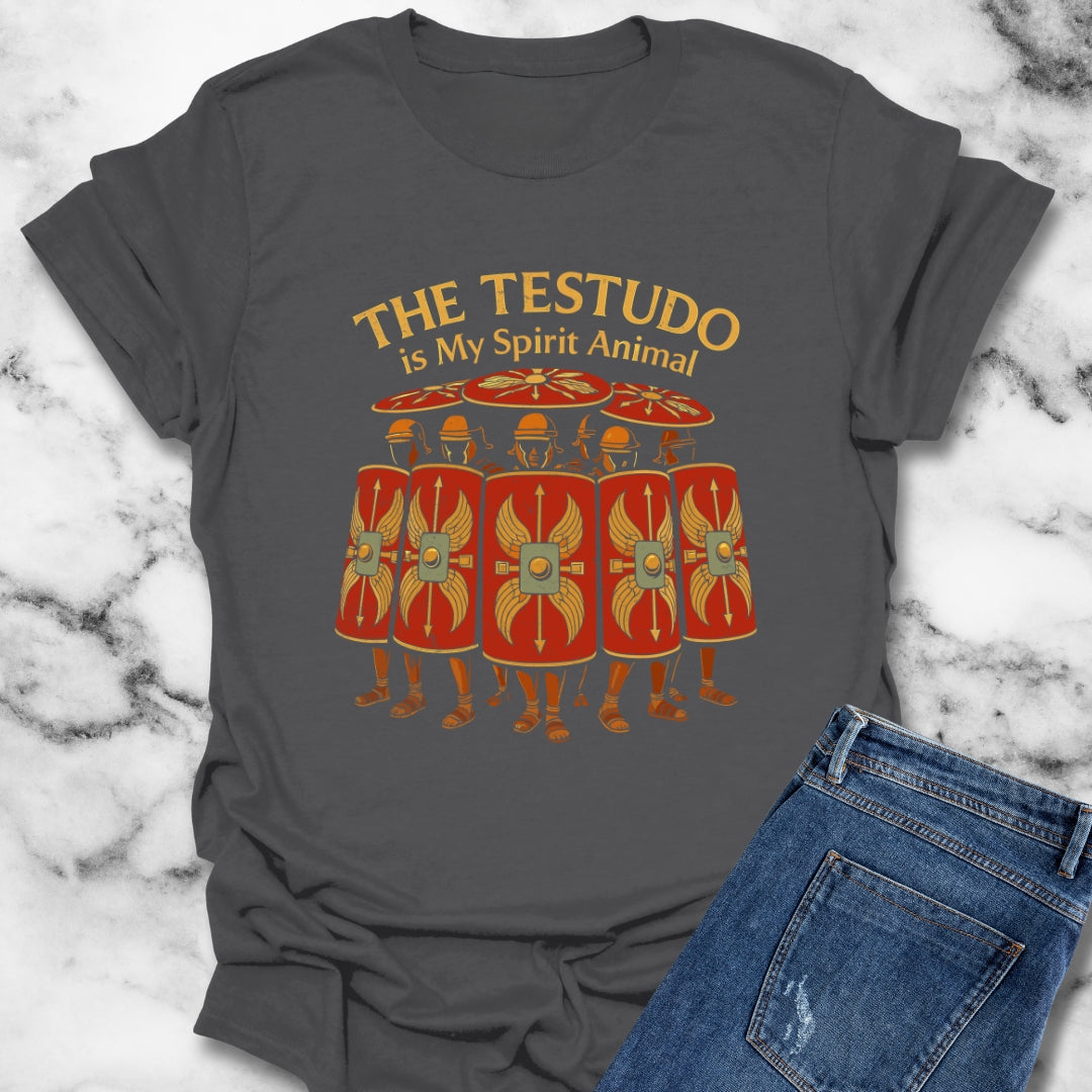 Testudo is My Spirit Animal Ancient Roman Army Unisex T-Shirt
