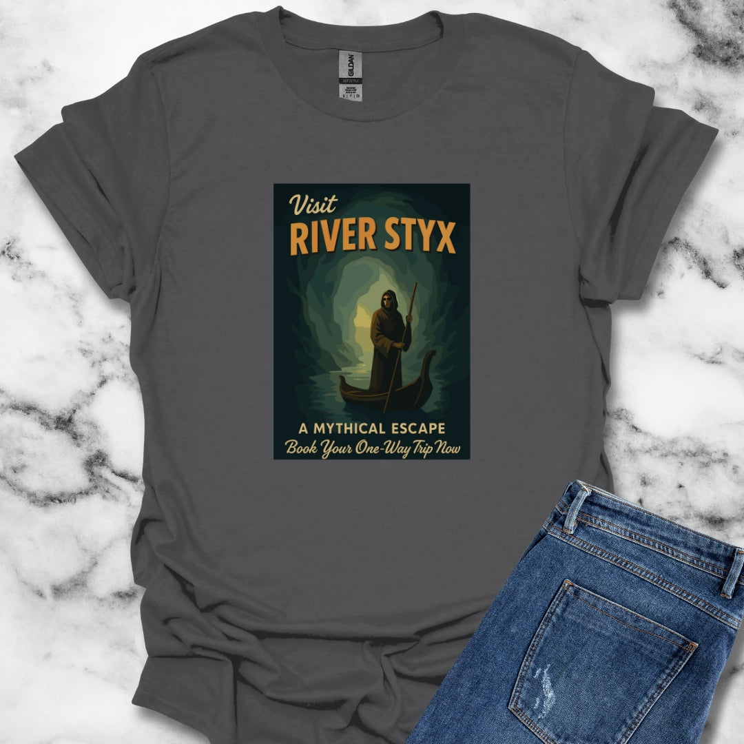 Vintage Ad Style Visit River Styx T-Shirt