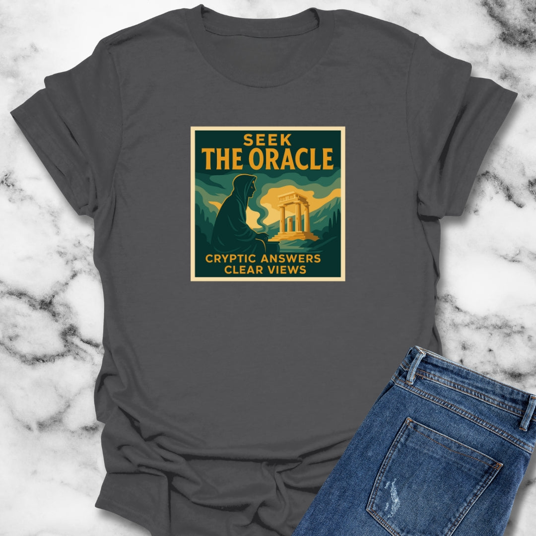 Seek the Oracle Vintage Ad T-Shirt