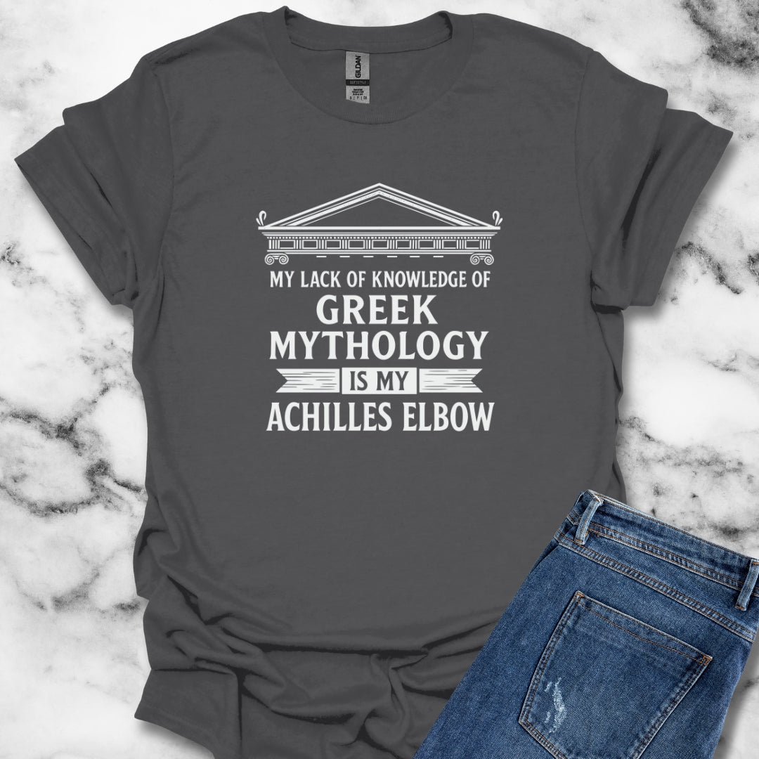 Greek Mythology Achilles Elbow T-Shirt