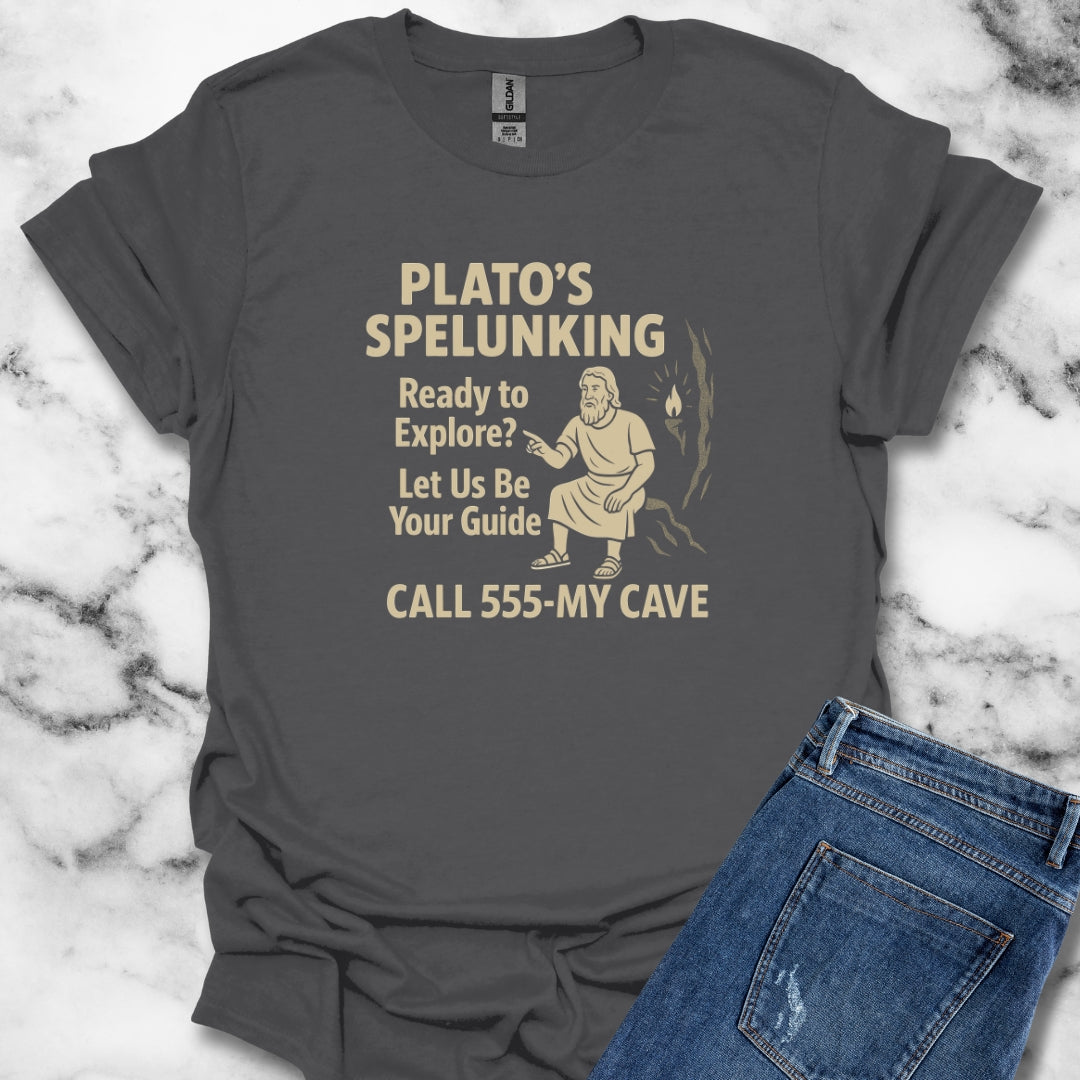 Plato's Cave Spelunking T-Shirt