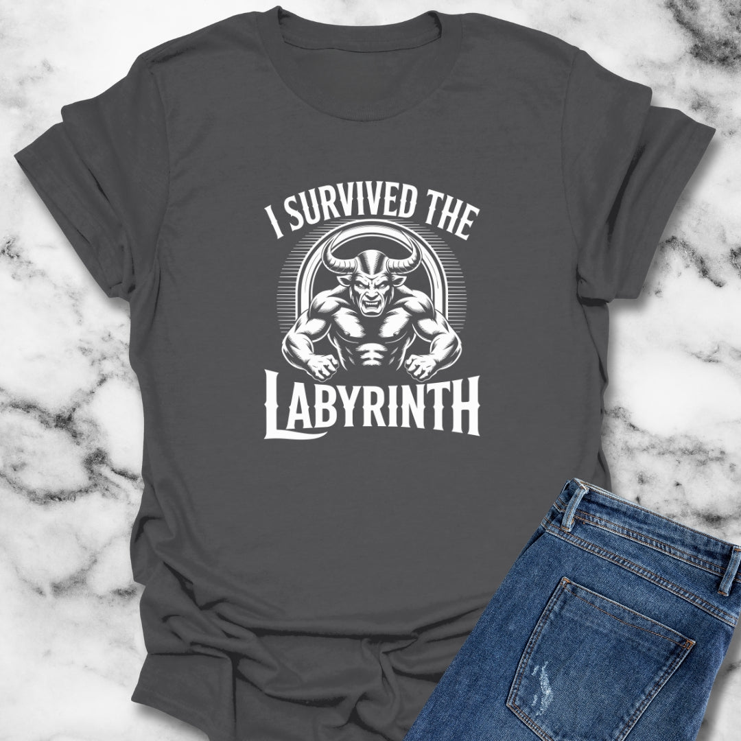 I Survived the Labyrinth Minoan Minotaur T-Shirt