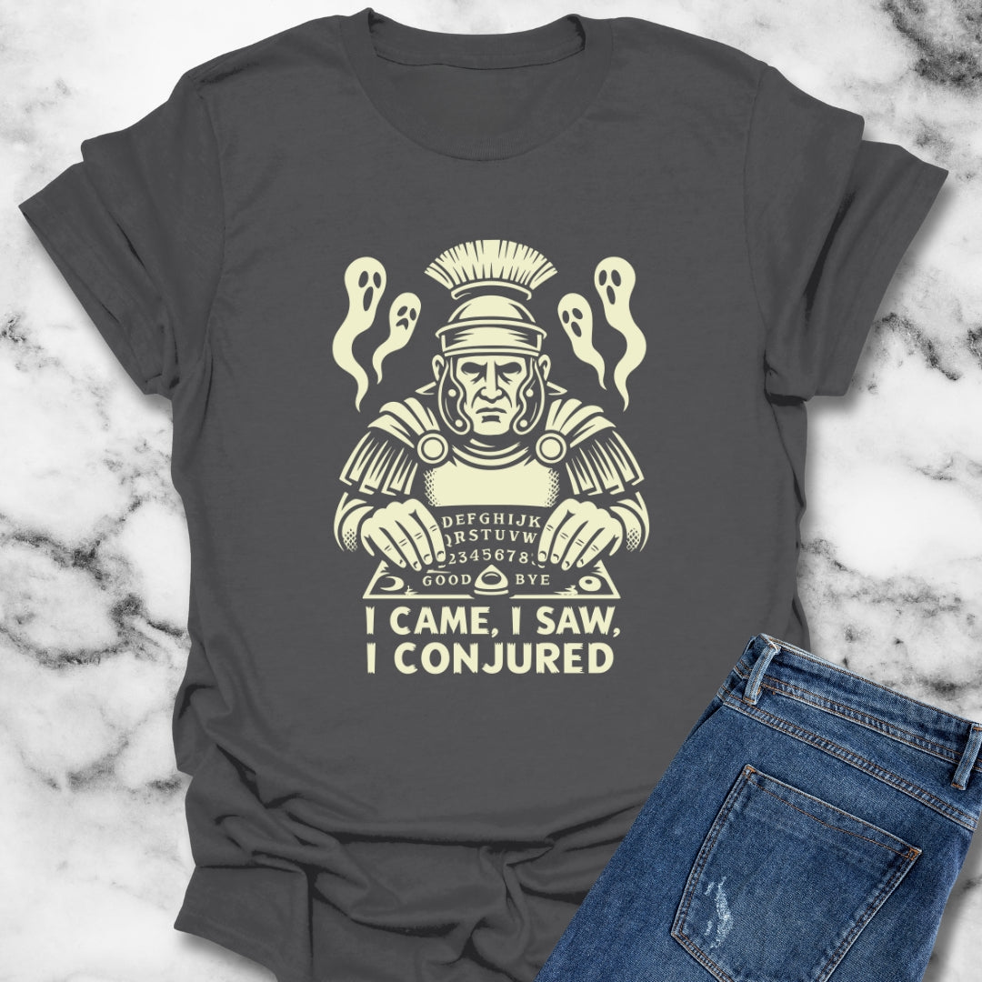 I Came I Saw I Conjured Ancient Roman Halloween Unisex T-Shirt