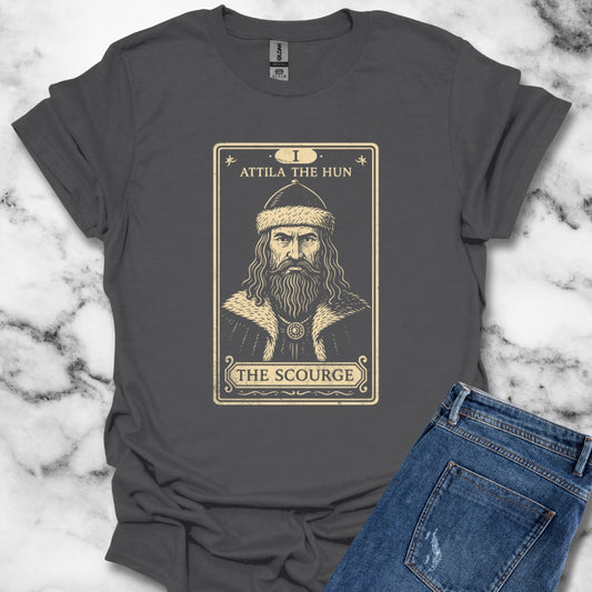 Attila the Hun Tarot Card Style Unisex T-Shirt