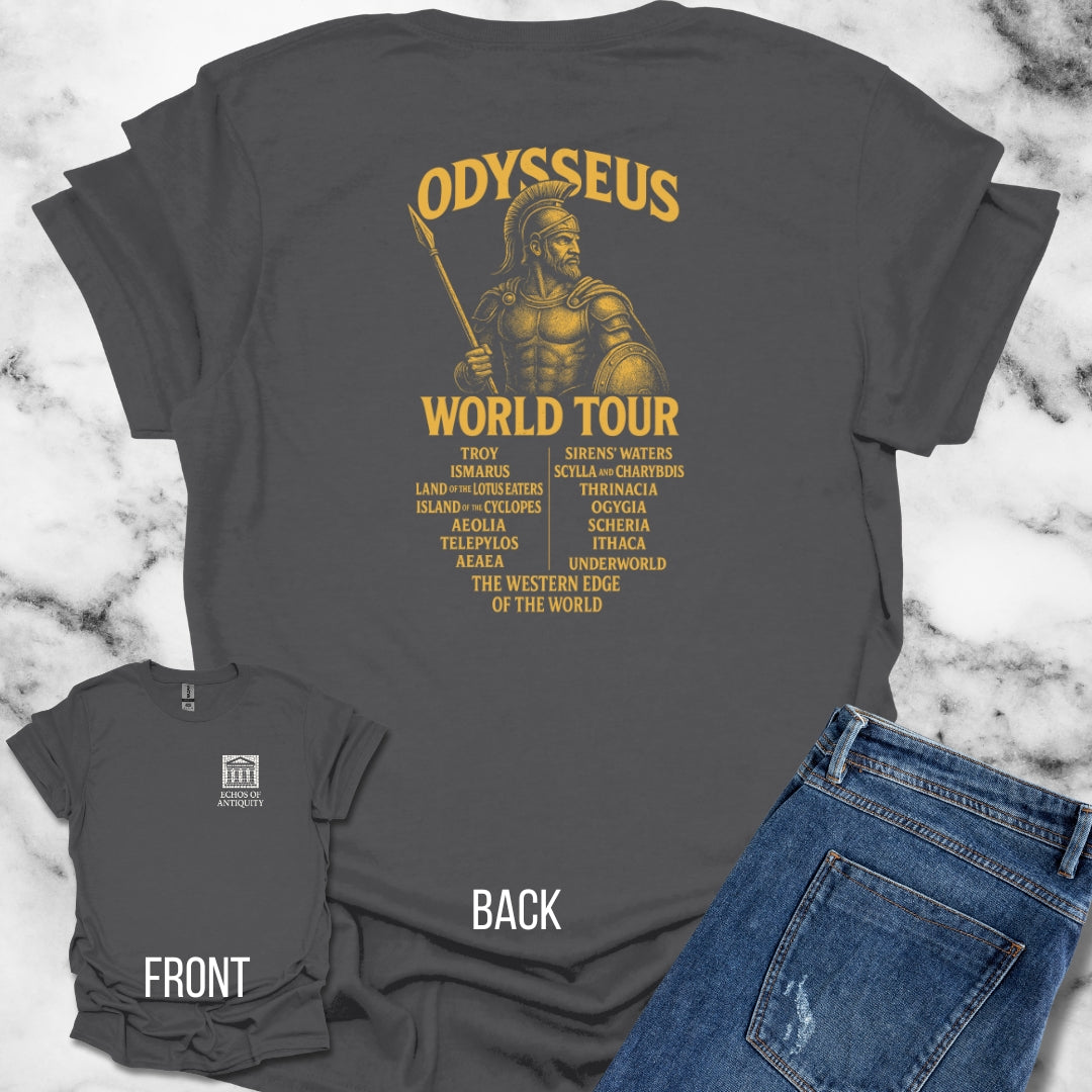 Odysseus World Tour Back Print T-Shirt