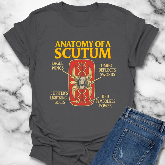 Anatomy of an Ancient Roman Scutum Unisex T-Shirt