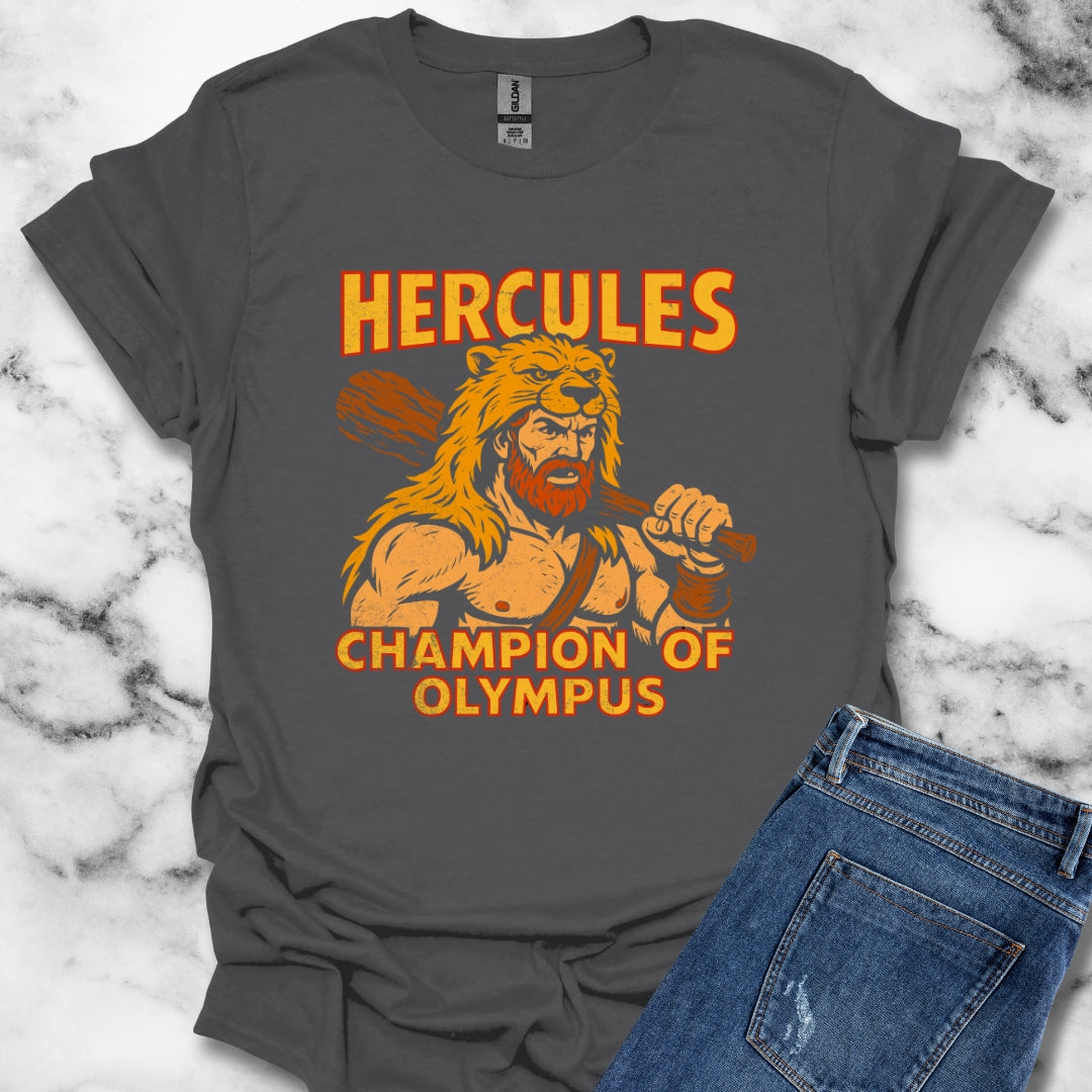Hercules Champion of Olympus Comic Book Style T-Shirt