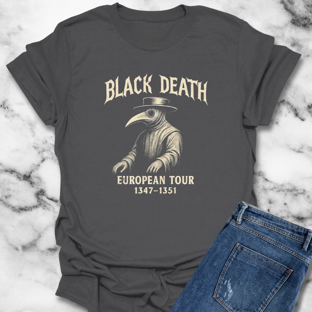 Black Death European Tour Plague Doctor T-Shirt