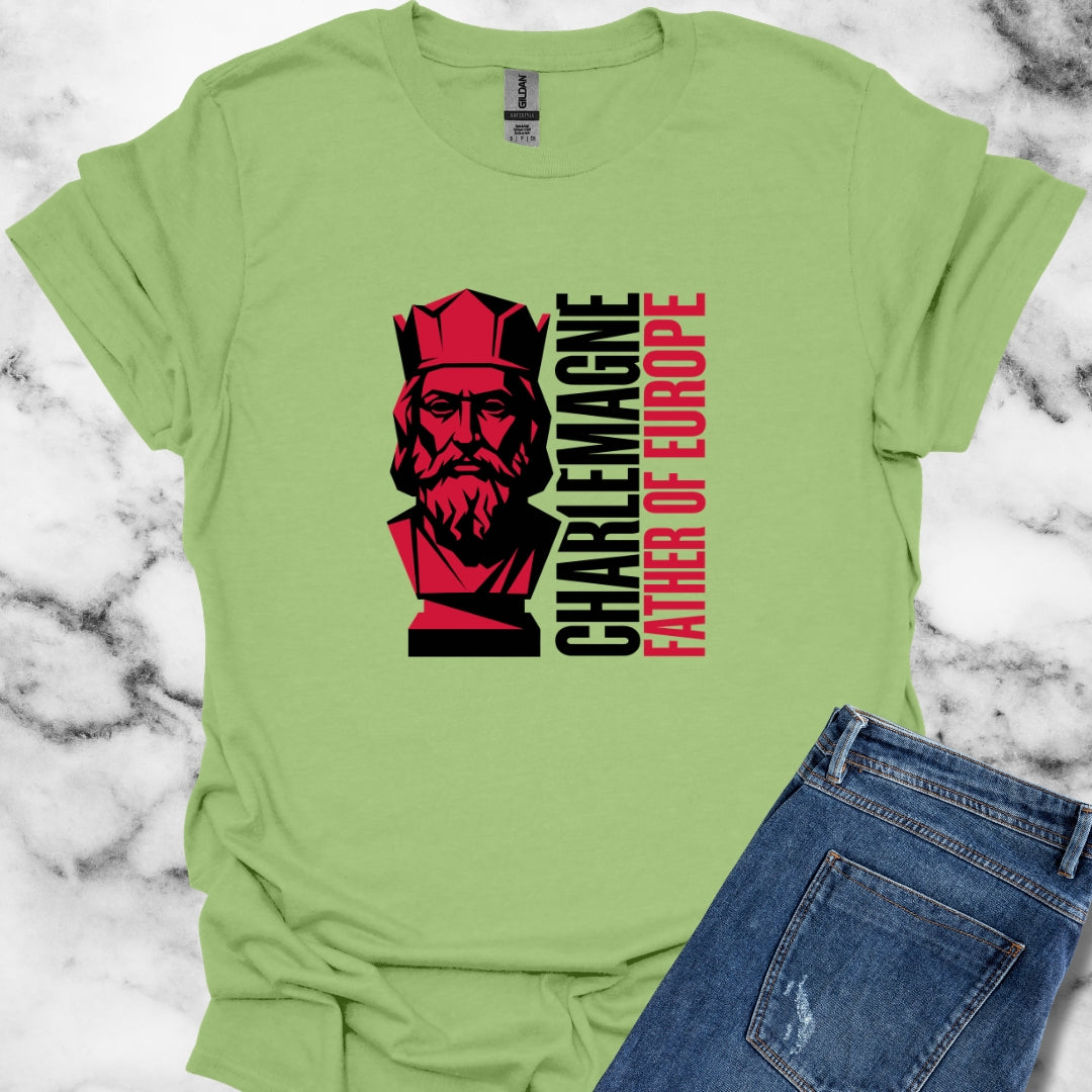 Charlemagne Father of Europe Unisex Lightweight T-Shirt