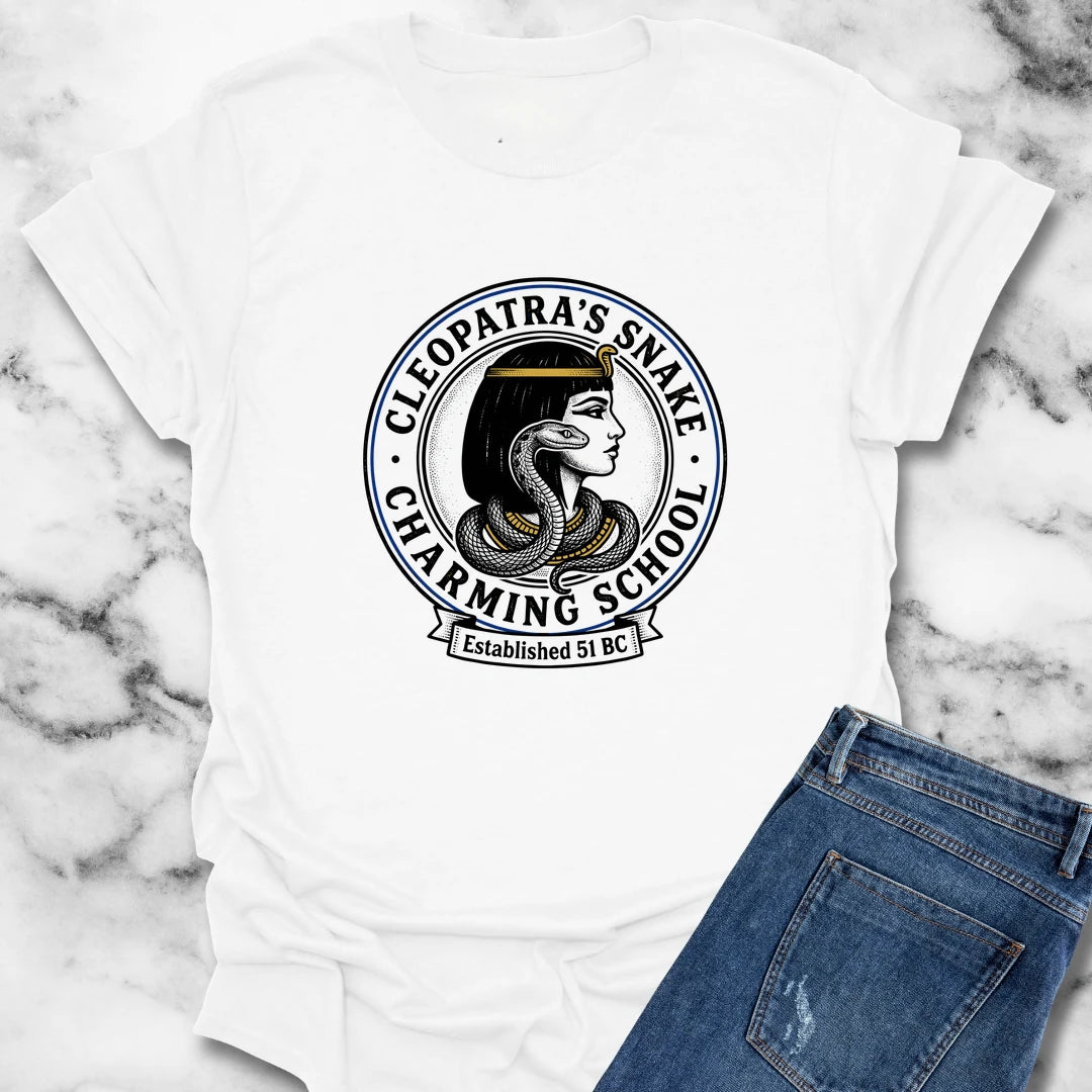 Cleopatra's Snake Charming School T-Shirt